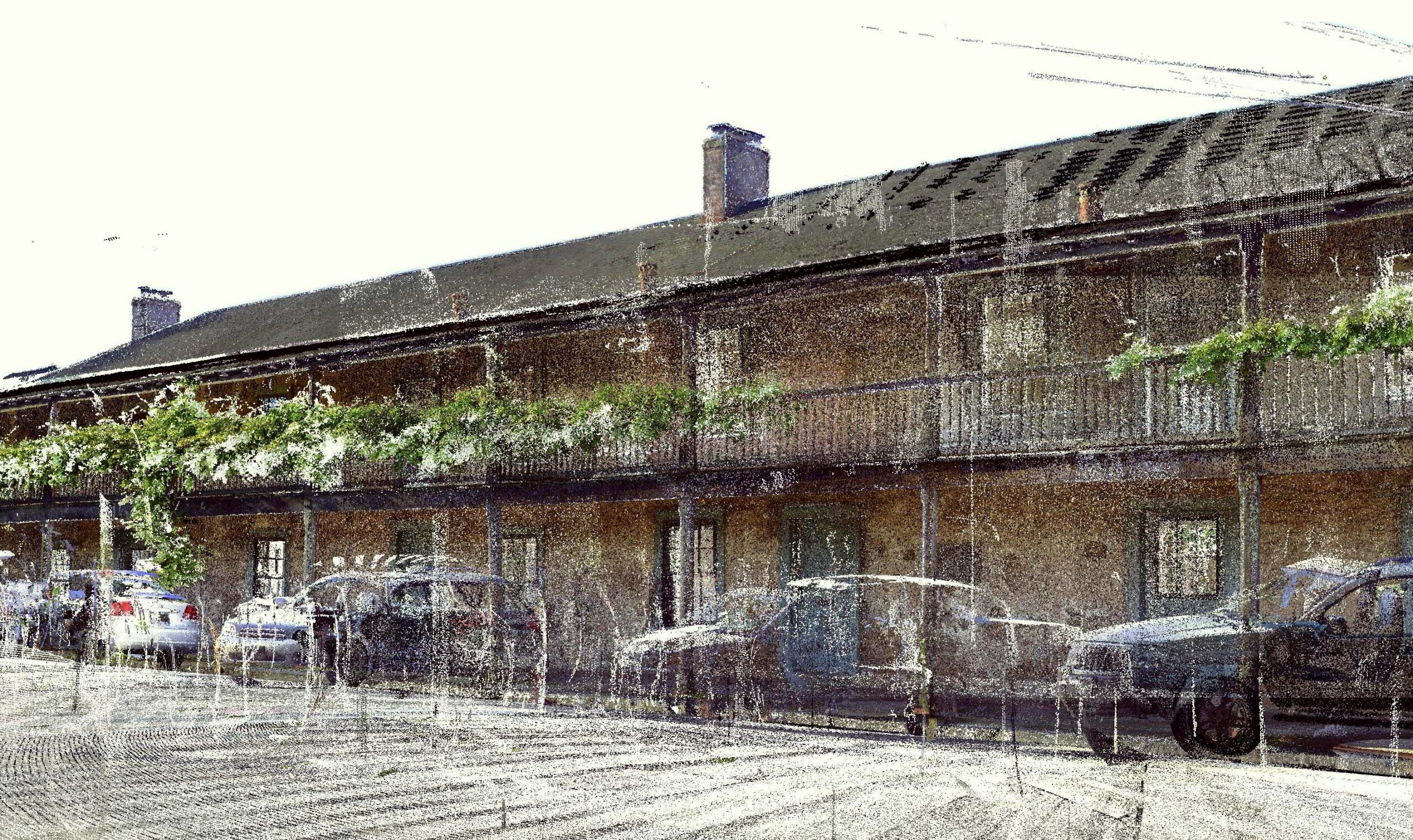 Blue Wing Inn Sonoma Point Cloud Building Scan