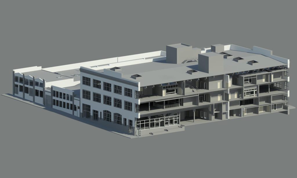Dolby 3D Model Building Section by 3D Scan
