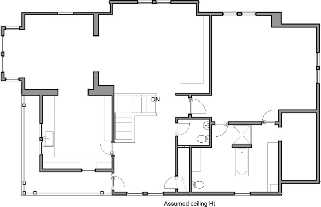 yountville residence floor plans as built plans by 3dvdt