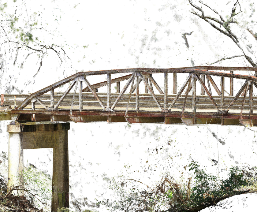 3D model of Sonoma Watmaugh bridge for historic recordation and preservation